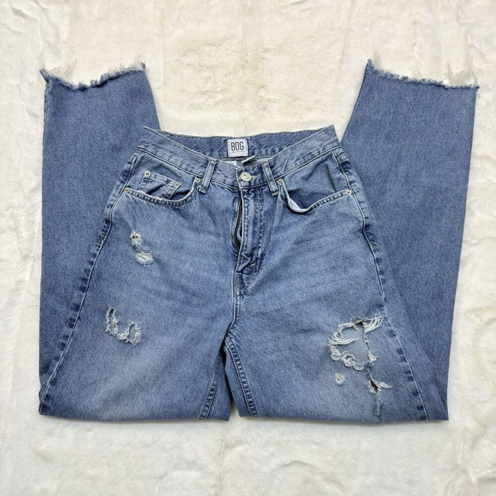 BDG Urban Outfitters High-Rise Baggy Jeans 26 - Picture 14 of 16